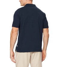 GUESS JEANS EMBRO LOGO Cotton polo shirt daring ocean - Polo shirt - 2