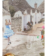 YNOT YESBAG Large shoulder bag with flap Alice in Trulli - Women&rsquo;s Bags - 4