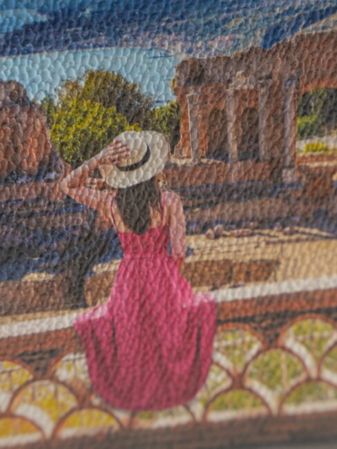 YESBAG Small clutch bag with shoulder strap Taormina summer - Women&rsquo;s Bags