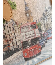 YNOT YESBAG Medium shoulder shopping bag London Rainbow - Women&rsquo;s Bags - 4