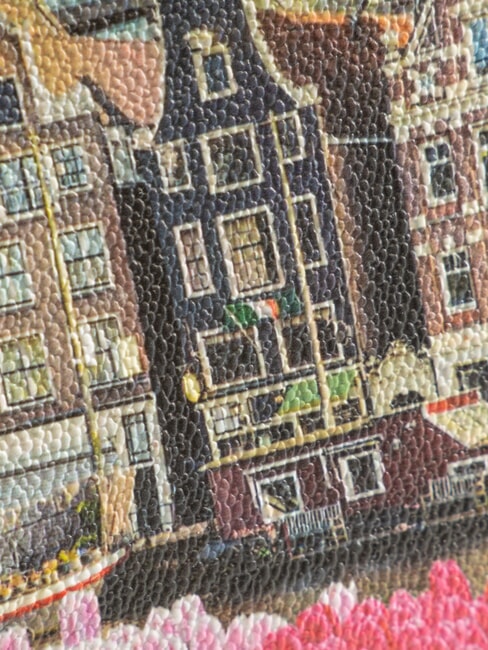 YESBAG Large flared beauty case tulips - Beauty Case