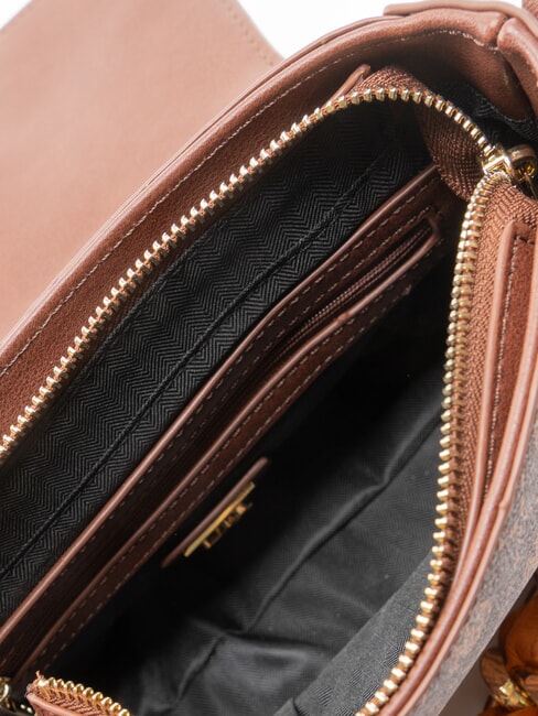 EMILY Handbag / Shoulder bag chocolate logo - Women&rsquo;s Bags