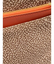BORBONESE CLASSICA Shoulder bag beige/red papaya - Women&rsquo;s Bags - 3