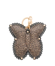 BORBONESE Farfalla Keychain OP / NATURAL / BLACK - Key holders - 2