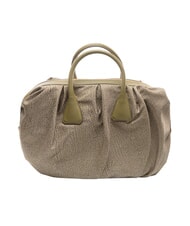 BORBONESE VIS-A-VIS Maxi handbag, with shoulder strap olive - Women&rsquo;s Bags - 4