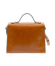 THE BRIDGE IRENE Shoulder bag, in leather Cognac / Gold - Women&rsquo;s Bags - 4