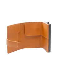 PIQUADRO CORNER SPECIALE GOMMATO Waterproof automatic card holder LEATHER - Men&rsquo;s Wallets - 3