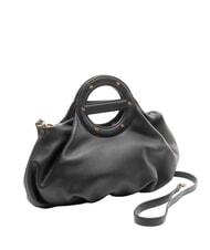 BORBONESE VIS-A-VIS Handbag, with shoulder strap, in leather Black - Women&rsquo;s Bags - 2