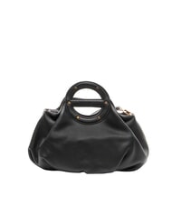 BORBONESE VIS-A-VIS Handbag, with shoulder strap, in leather Black - Women&rsquo;s Bags - 4
