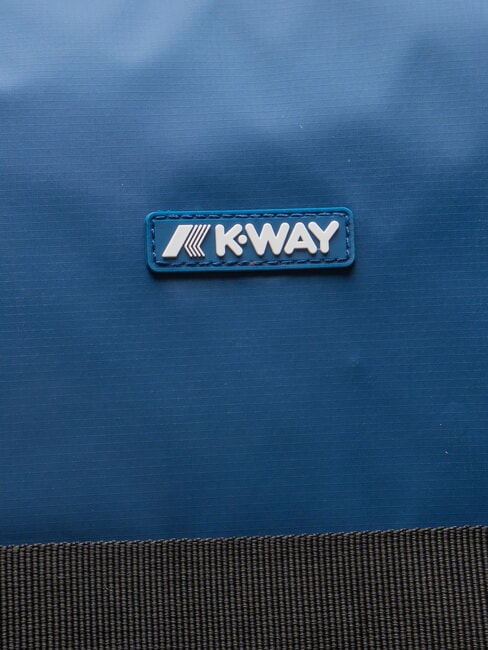 BLOSSAC  Medium Waterproof Trolley blue insignia-black - Semi-rigid Trolley Cases