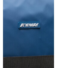 KWAY BLOSSAC  Medium Waterproof Trolley blue insignia-black - Semi-rigid Trolley Cases - 3