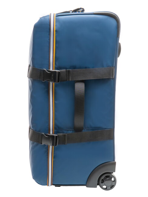 BLOSSAC  Medium Waterproof Trolley blue insignia-black - Semi-rigid Trolley Cases