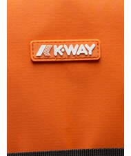 KWAY BLOSSAC  Medium Waterproof Trolley orange brownish-blac - Semi-rigid Trolley Cases - 3