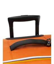 KWAY BLOSSAC  Medium Waterproof Trolley orange brownish-blac - Semi-rigid Trolley Cases - 4