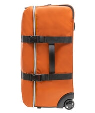 KWAY BLOSSAC  Medium Waterproof Trolley orange brownish-blac - Semi-rigid Trolley Cases - 5