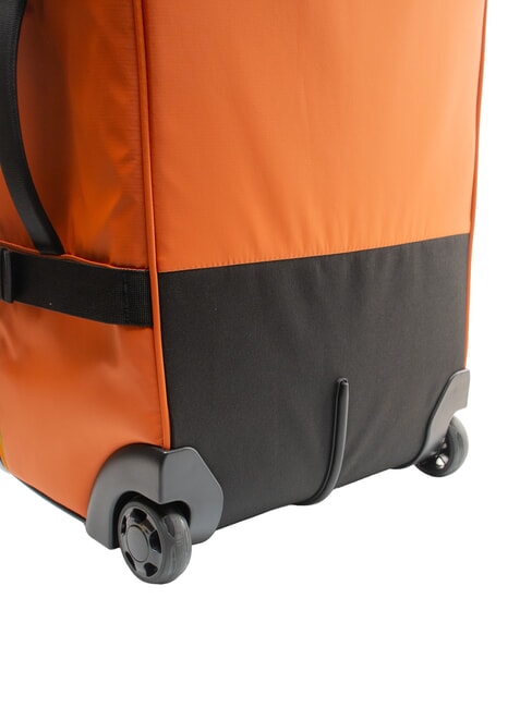 BLOSSAC  Medium Waterproof Trolley orange brownish-blac - Semi-rigid Trolley Cases