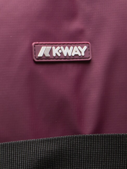 BLOSSAC  Medium Waterproof Trolley violet mauve wine-bl - Semi-rigid Trolley Cases