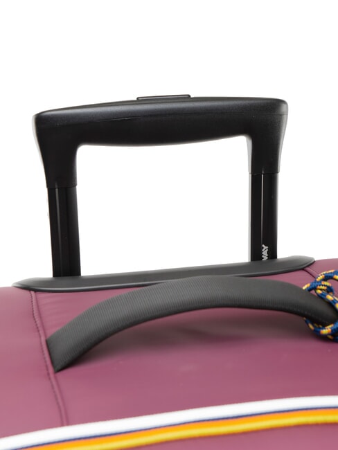 BLOSSAC  Medium Waterproof Trolley violet mauve wine-bl - Semi-rigid Trolley Cases