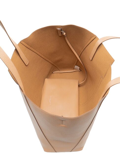 MAYA Leather shopper clay - Women&rsquo;s Bags