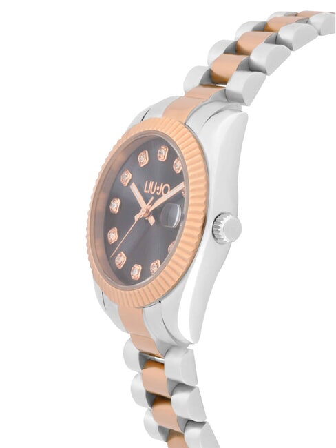 TIMELESS Quartz movement watch silver/rose gold - Watches