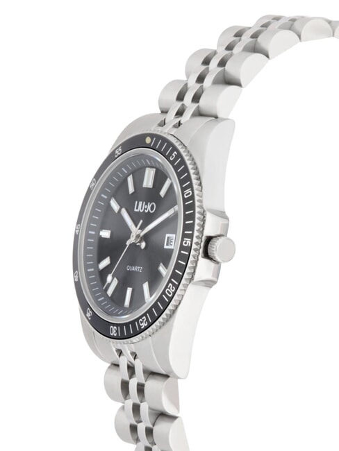 COMPANY LADY 3-hand watch with Seiko VJ12 movement silver - Watches