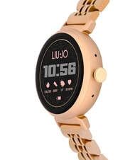 LIUJO GLAM Watch, smartwatch with zinc alloy and steel case gold rose - Watches - 2