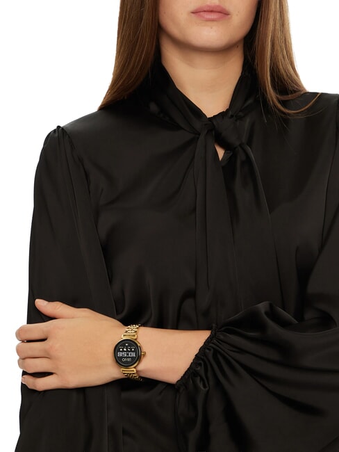 GLAM Watch, smartwatch with zinc alloy and steel case gold - Watches