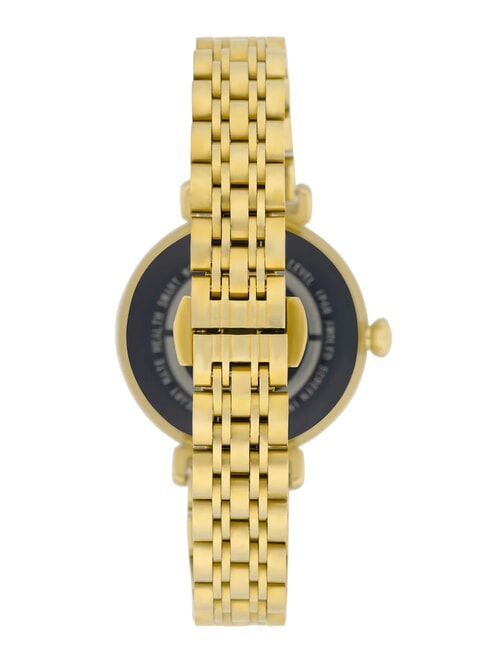 GLAM Watch, smartwatch with zinc alloy and steel case gold - Watches