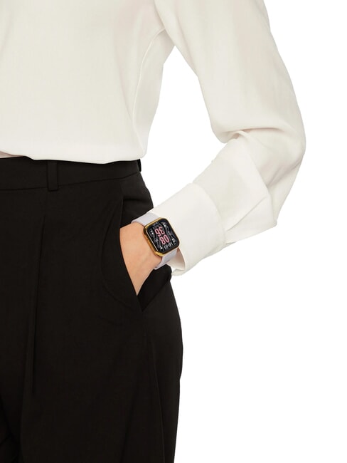 VOICE MINI Watch, smartwatch with silicone and steel case gold - Watches