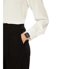 LIUJO VOICE MINI Watch, smartwatch with silicone and steel case gold - Watches - 4