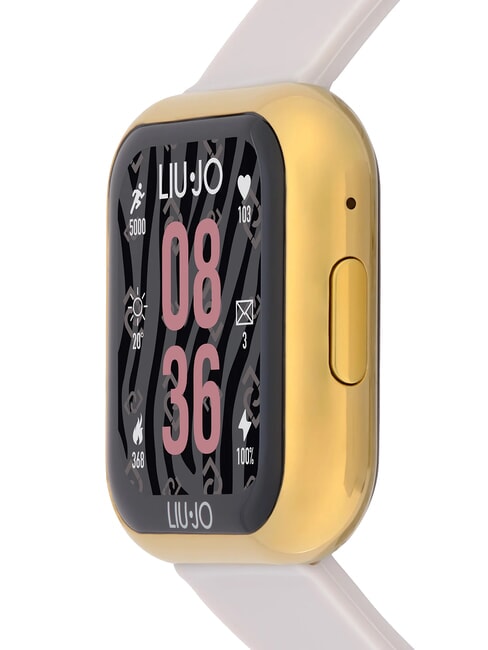 VOICE MINI Watch, smartwatch with silicone and steel case gold - Watches