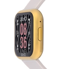 LIUJO VOICE MINI Watch, smartwatch with silicone and steel case gold - Watches - 2