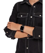 LIUJO VOICE MINI Watch, smartwatch with silicone and steel case silver - Watches - 4