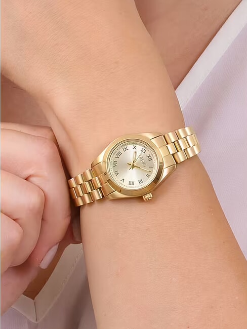 AIMABLE Miyota cal.2035 movement watch gold - Watches