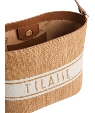 ALVIERO MARTINI PRIMA CLASSE RAFIA COAST Mini bucket bag TOBACCO - Women&rsquo;s Bags - 4
