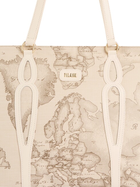 SOFT PETALS Fabric shopping bag raffia - Women&rsquo;s Bags