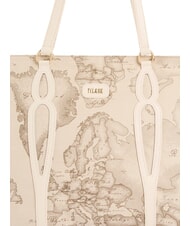 ALVIERO MARTINI PRIMA CLASSE SOFT PETALS Fabric shopping bag raffia - Women&rsquo;s Bags - 5