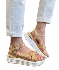ALVIERO MARTINI PRIMA CLASSE GEO Wedge sandal NATURAL - Women&rsquo;s shoes - 4