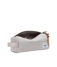 HERSCHEL SETTLEMENT Pencil case with wristband LIGHT GRAY CROSSHATCH / WHITE RU - Cases and Accessories - 2