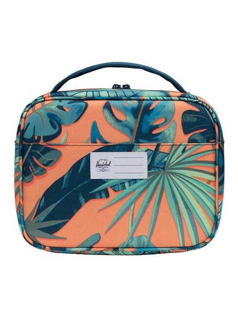 POP QUIZ Thermal lunch bag tangerine palm leaves - Kids bags and accessories