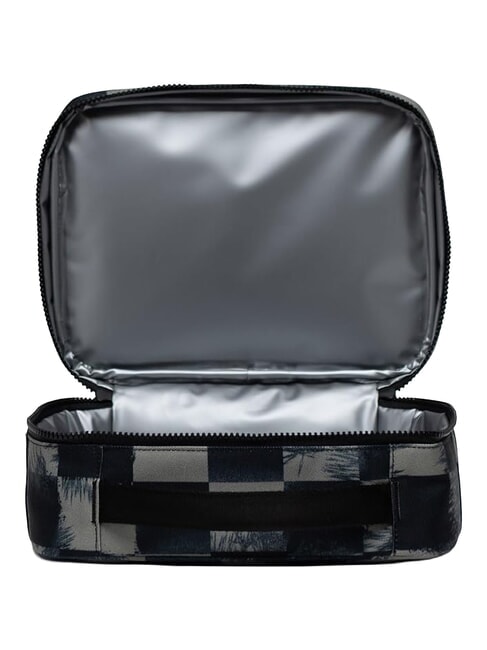 POP QUIZ Thermal lunch bag black stencil checker - Kids bags and accessories