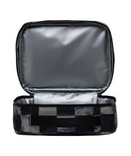 HERSCHEL POP QUIZ Thermal lunch bag black stencil checker - Kids bags and accessories - 3