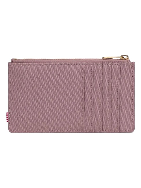 OSCAR Flat card holder with coin purse ASH ROSE - Women&rsquo;s Wallets