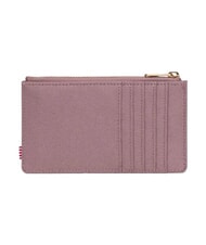 HERSCHEL OSCAR Flat card holder with coin purse ASH ROSE - Women&rsquo;s Wallets - 2