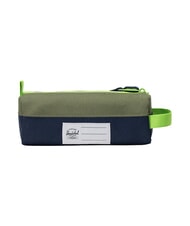 HERSCHEL SETTLEMENT Pencil case black iris/four-leaf clover - Cases and Accessories - 2