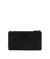 HERSCHEL OSCAR Flat card holder with coin purse plaid emboss - Women&rsquo;s Wallets - 2