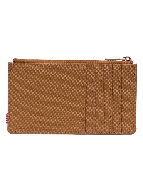 OSCAR Flat card holder with coin purse bronze brown - Women&rsquo;s Wallets