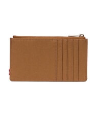 HERSCHEL OSCAR Flat card holder with coin purse bronze brown - Women&rsquo;s Wallets - 2