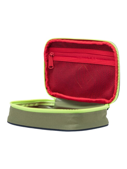 HERITAGE Pencil case with handle black iris/four-leaf clover - Cases and Accessories