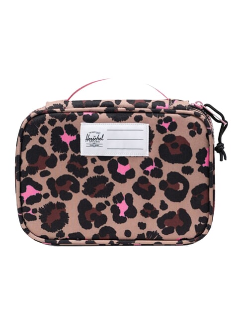 HERITAGE Pencil case with handle leopard scribble - Cases and Accessories